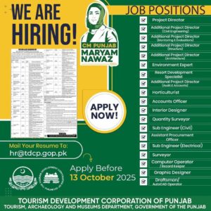 Jobs At TDCP 2025