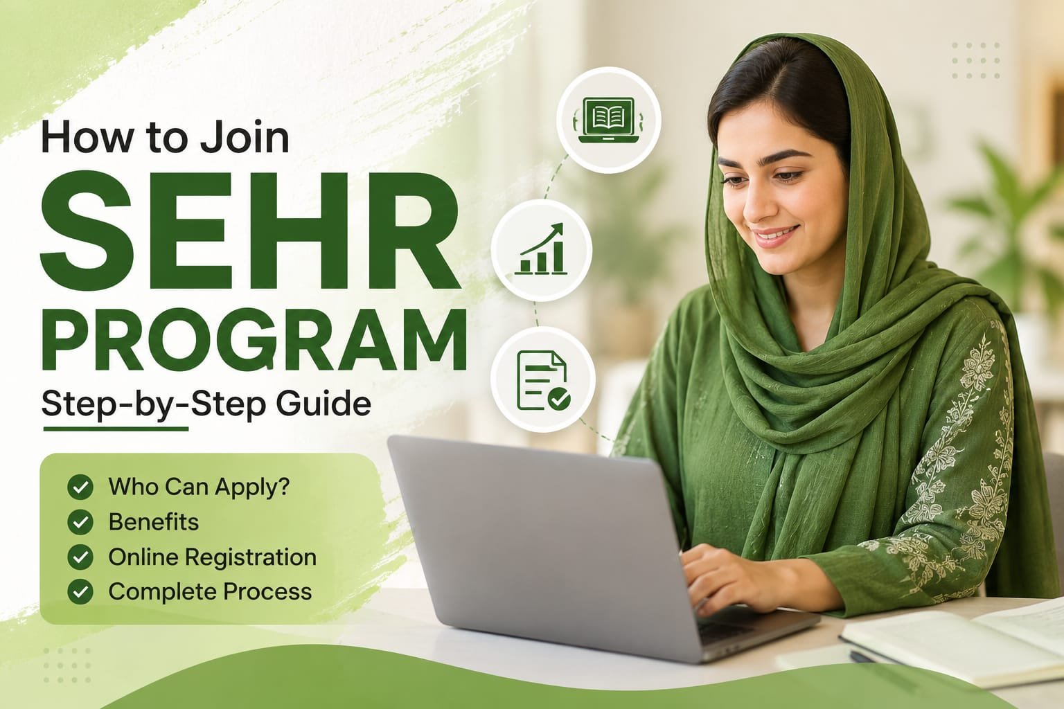 How to be a part of Maryam Nawaz SEHR program ?