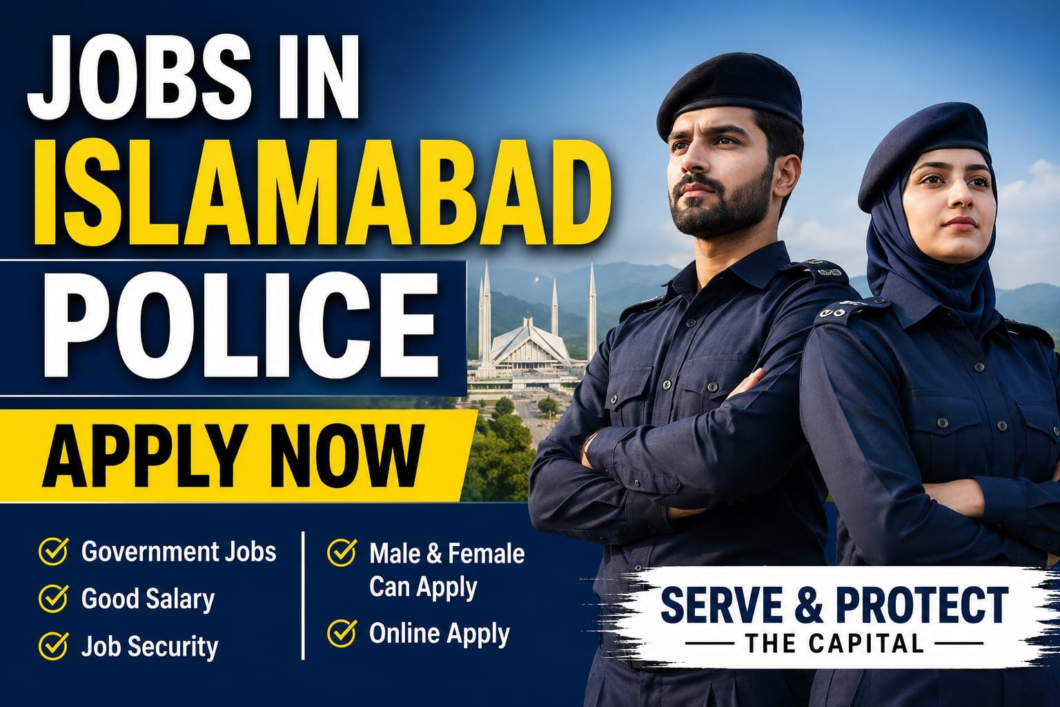 Jobs in Islamabad Police Apply Now