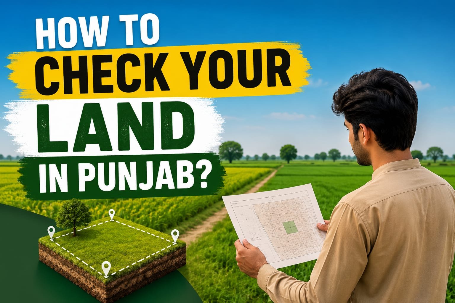 How to check your land in Punjab ?