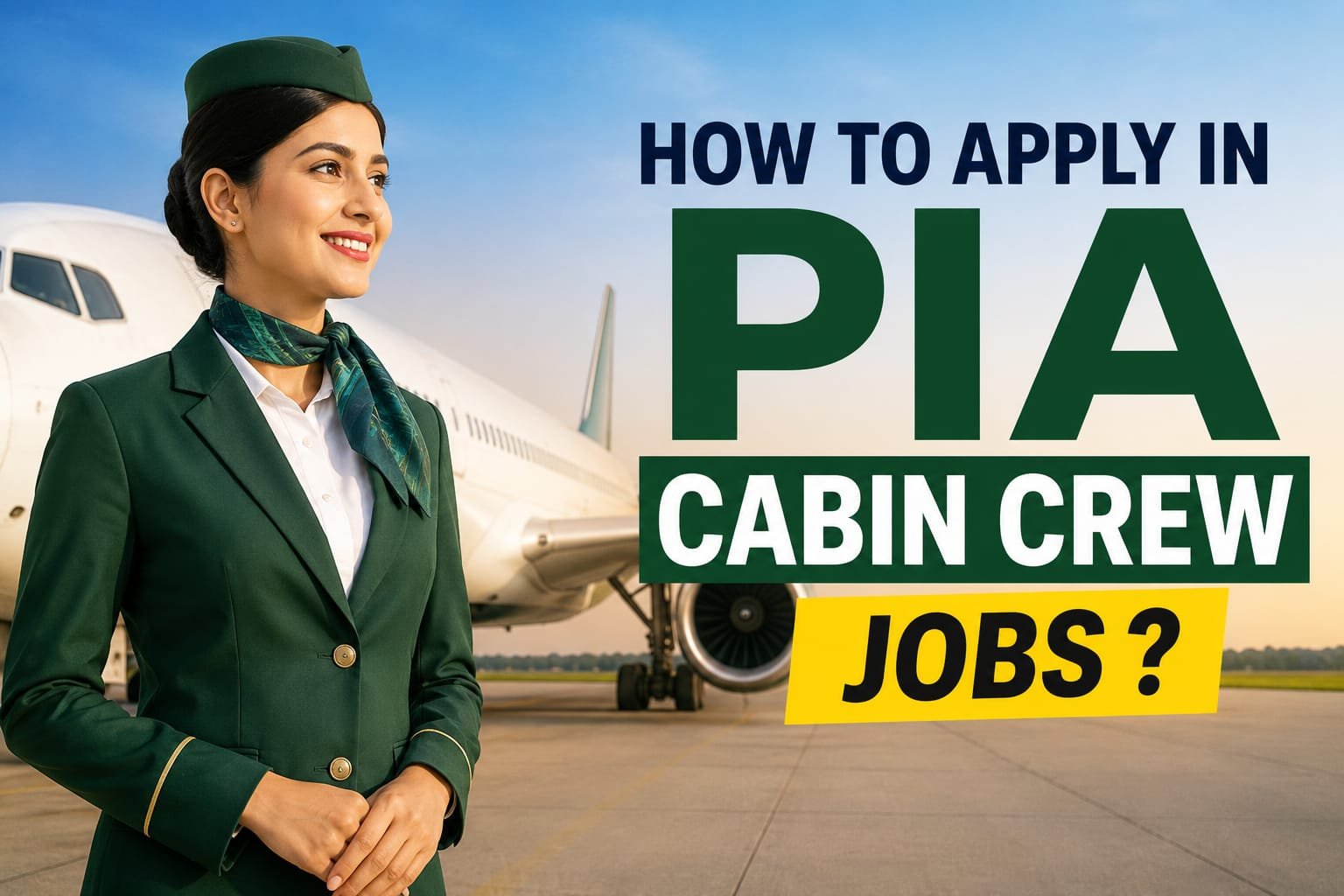 How to Apply in PIA Cabin Crew Jobs ?